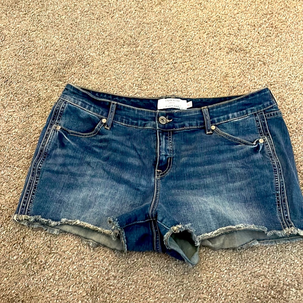 Torrid Jean Shorts